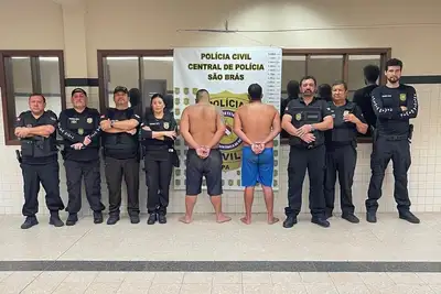 notícia: Dois homens são presos por furto qualificado em Belém