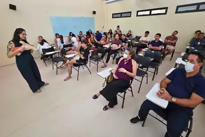 notícia: Hospital Abelardo Santos mantém rotina de qualificações para assistência de excelência