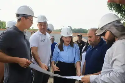 notícia: Governo do Pará avança nas obras de creche em Castanhal