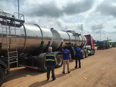 notícia: Sefa apreende 43 toneladas de sebo bovino em Cachoeira do Piriá