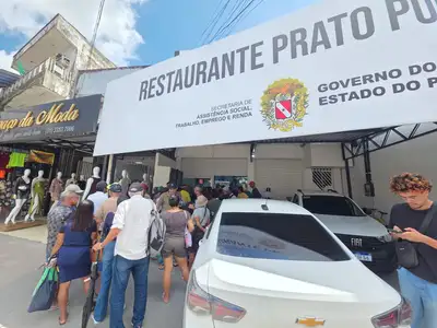 notícia: Governo estadual amplia acesso à alimentação de qualidade no Restaurante Prato Popular, em Belém