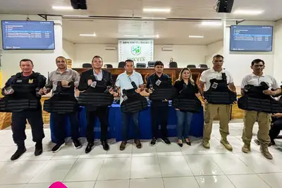 notícia: Governo do Pará entrega equipamentos e veículos para a segurança pública no Marajó