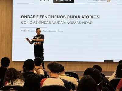 notícia: Sectet promove 'aulão' de Física, presencial e on-line, em preparação ao Enem
