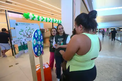 notícia: Ação da Santa Casa conscientiza sobre a importância da doação de órgãos e tecidos