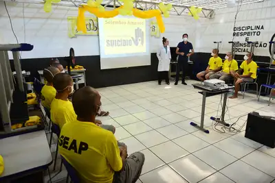 notícia: Secretaria de Administração Penitenciária reforça ações de saúde mental no sistema prisional