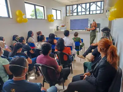 notícia: Policlínica de Santarém destaca autocuidado e valorização da vida no Setembro Amarelo 