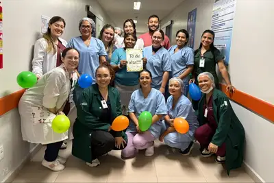 notícia: Hospital Regional do Baixo Tocantins promove o projeto “Tô de Alta!” para acolher alta de pacientes crônicos
