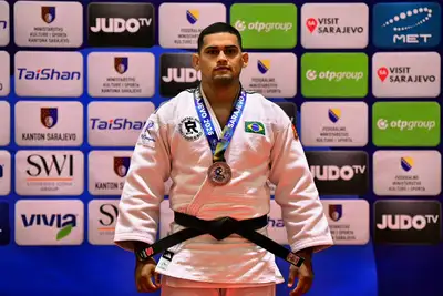 notícia: Bronze no Mundial, judoca Rafael Ribeiro agradece apoio do Governo do Pará