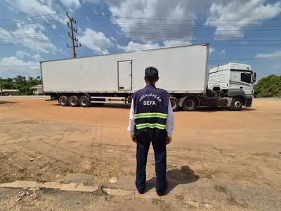 notícia: Sefa apreende 32 toneladas de amêndoas de cacau