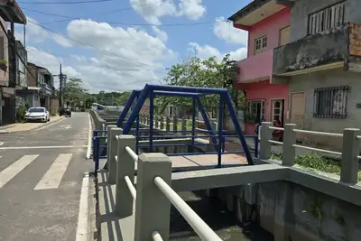 notícia: Governo do Pará avança à reta final das obras do Canal do Mártir, em Belém