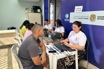 notícia: Hemopa mobiliza doadores de sangue em campanhas no Hospital de Clínicas e na sede da Fundação em Belém