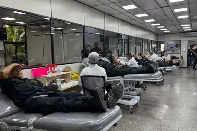 notícia: Policiais militares participam de mutirão de doação de sangue no Hemopa, em Belém