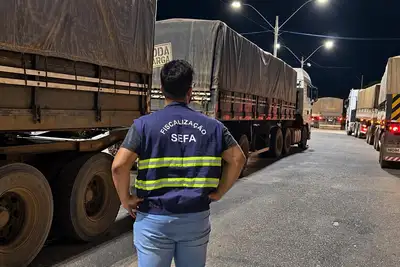 notícia: Sefa apreende cerveja,  aparelhos de musculação, materiais de construção e feijão