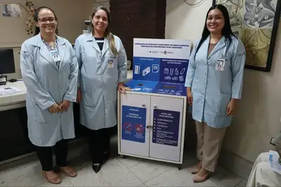 notícia: Hospital Jean Bitar instala ponto de coleta para descarte correto de remédios em Belém