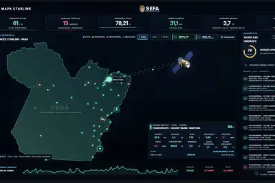 notícia: Sefa instala antenas de internet via satélite para reforçar a fiscalização de mercadorias no Pará