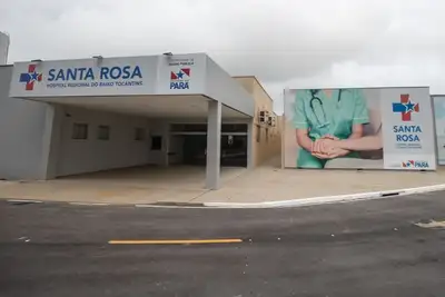notícia: 'Cine Pipoca’ promove lazer e acolhimento a pacientes e acompanhantes no Hospital Regional Santa Rosa