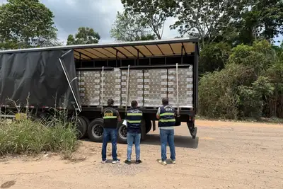 notícia: Fiscalização estadual apreende três cargas de cerveja avaliadas em mais de um milhão de reais no Sudeste do Pará