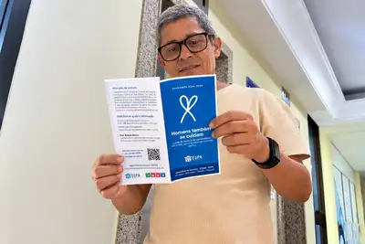 notícia: Escola de Governança do Pará abre 5 cursos a distância pela campanha 'Homens também se cuidam'