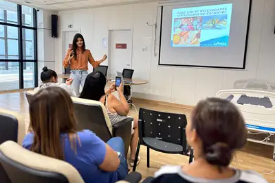 notícia: Hospital da Mulher do Pará realiza primeira edição de treinamento para cuidadores e acompanhantes de pacientes