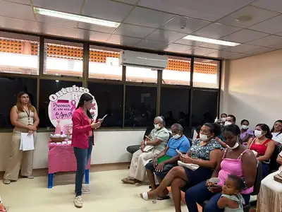 notícia: Hospital Geral de Tailândia incentiva cuidados com a saúde da mulher