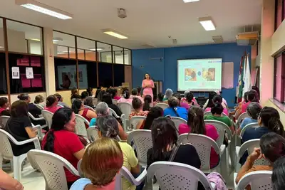 notícia: Hospital do Marajó inicia realização de mamografias agendadas durante ação do Outubro Rosa em Breves