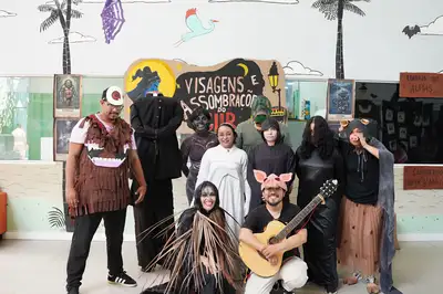 notícia: Baile da Matinta integra cultura regional ao processo de reabilitação