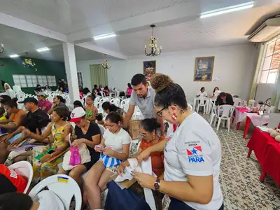 notícia: Governo do Pará promove ação de saúde e cidadania em alusão ao Outubro Rosa em Belém