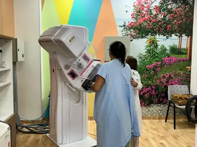 notícia: Hospital da Mulher atende mais de 150 pacientes em mutirões de mamografia e planejamento familiar